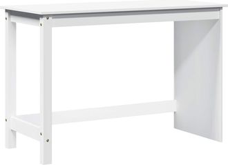vidaXL Escritorio 112 X 50 X 75 Cm Madera De Pino Macizo Vidaxl