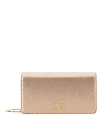 Valentino Garavani Golden Vlogo Small Crossbody Bag