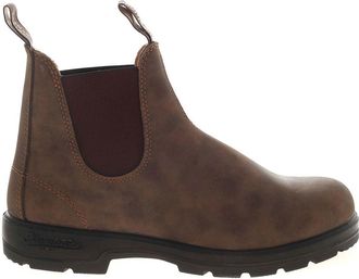 Blundstone Chelsea brown ankle boots with elasticated in