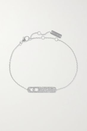 Messika Bracciale In Oro Bianco 18 Carati Con Diamanti My First Diamond