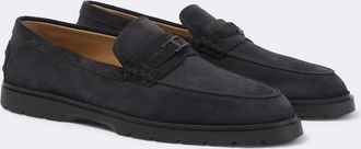 Tod's Suede penny loafers