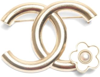 Chanel Spilla CC Camellia 2018 - Oro