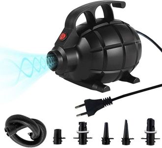 OEM Bomba De Aire El&eacute;ctrica De 600 W Con 5 Boquillas Para Colchones Inflables, Balsas, Camas De Agua, Botes Y Piscinas Infantiles