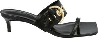 by FAR Bettina Patent Leather Mules