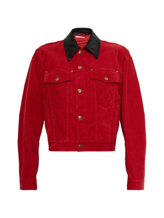 Versace fluwelen spijkerjack