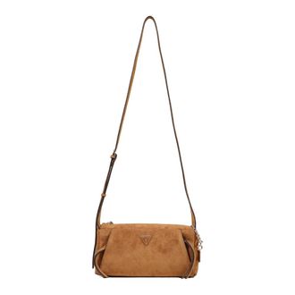 Guess Cross Body Bags, female, Brown, Size: ONE SIZE Coleen Logo Small SA