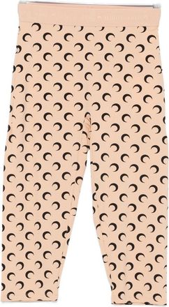 Marine Serre Moon Recycled Jersey Capri Pants