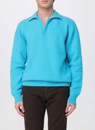 Laneus Polo in maglia di lana e cashmere Laneus