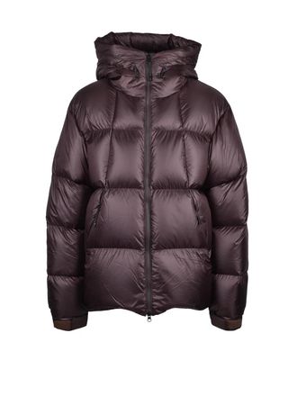 Goldwin Down Jacket With Puffy Quilted Design And High Collar