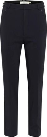 Inwear Slim-fit Broek - Dames - Slim Fit Broeken - Blauw - XS - Leer - Broeken