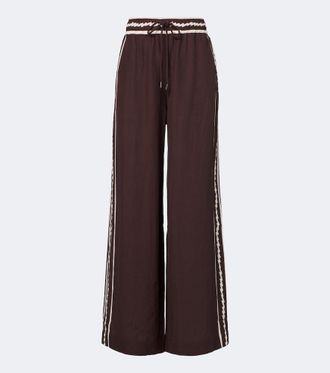 Alemais Al&eacute;mais Pantaloni Lori a gamba larga