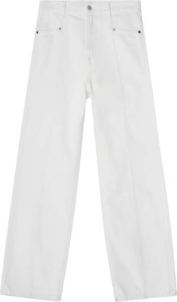 House of Dagmar Jeans con applicazione logo - Bianco