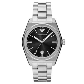 Emporio Armani Federico Black Dial Mens Watch AR11622
