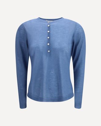 Mirror in the Sky Surya Henley Cardigan Female L