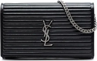Saint Laurent Pre-owned Saint Laurent Medium Horizontal Quilted Calfskin Monogram Kate Crossbody Ladies D3E3JSZVUGY73HNP