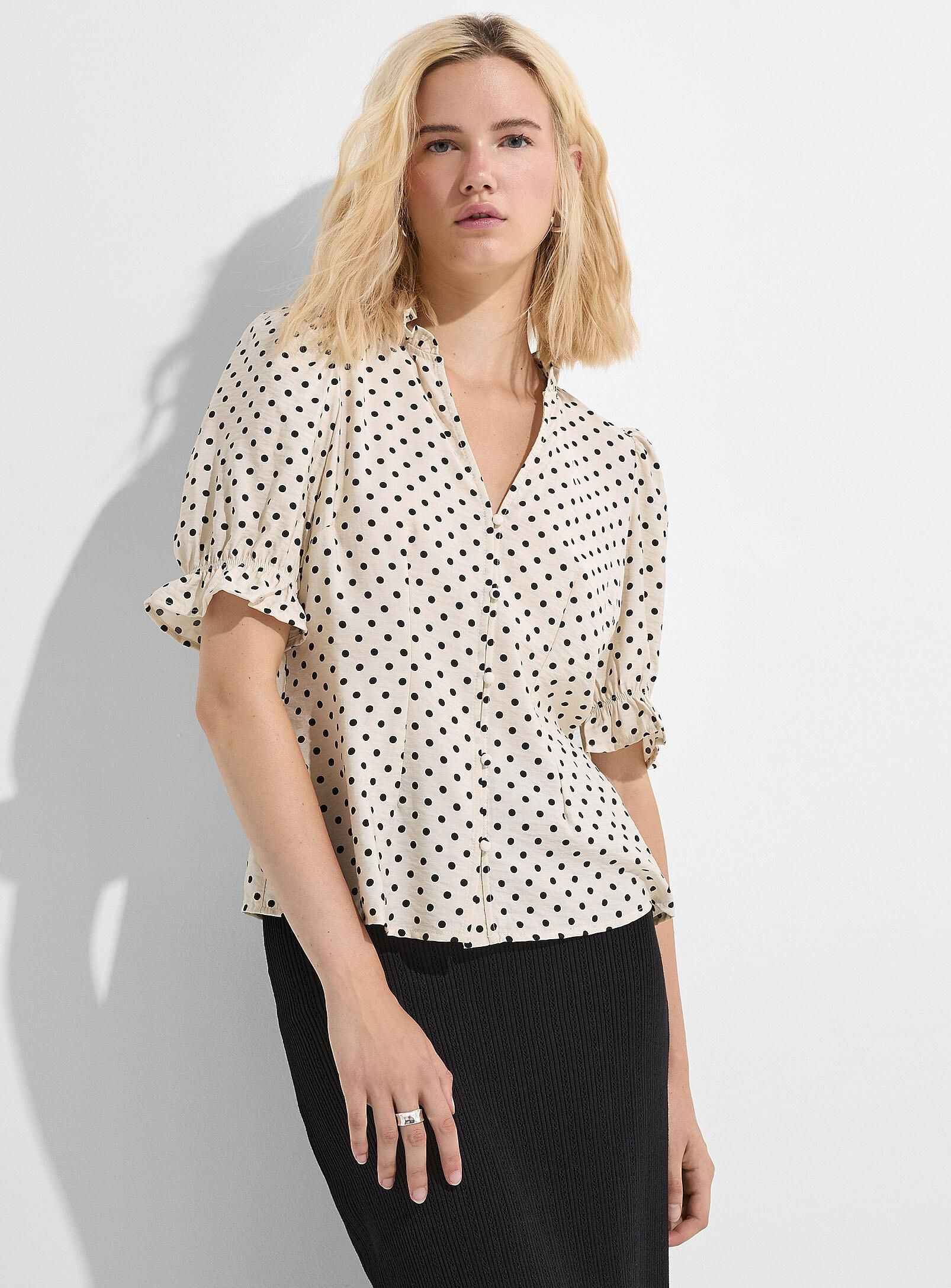 ヴェロモーダ Vero Moda 【 Open Neck Blouse Women 】 ファッション レディースファッション トップス シャツ ブラウス 楽天市場】ベロ シャツ（レディースファッション）の通販