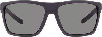 Costa PARGO Grey Polarized Glass Rectangular Mens Sunglasses 6S9086 908602 61