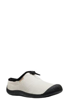 Keen Howser III Hybrid Faux Shearling Slipper in Birch/black at Nordstrom, Size 6