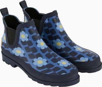 Regatta Womens Regatta Womens/Ladies Orla Kiely Daisy Wellington Boots - Blue - Size: 4.5