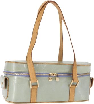 Louis Vuitton Sullivan Horizontal Bag Monogram Vernis Purple Patent_Leather Handbag (Pre-Owned)