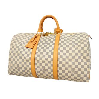 Louis Vuitton White Boston Bag (Pre-Owned)