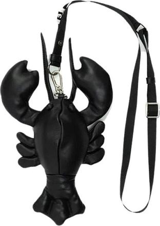 Miharayasuhiro Mini Lobster Tas - Dames - Mini tas - Zwart - ONE Size - Leer - Tassen
