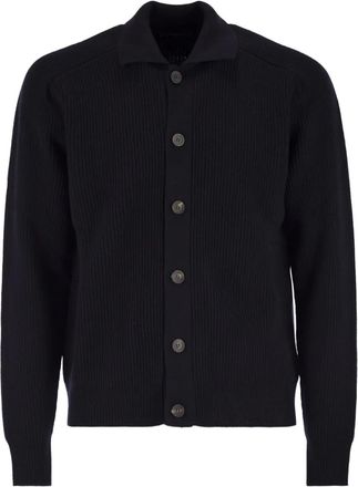 PESERICO Cardigan a coste - Blu