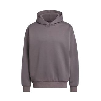 adidas Hoodie met Logoprint - unisex - Sportshirts - Grijs - M - Fitness