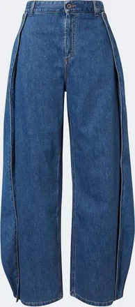 Loewe Ruffled wide-leg jeans