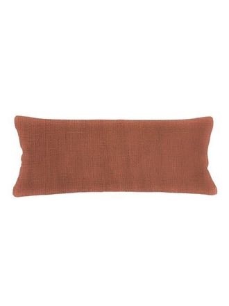 Anaya with Love So Soft Linen Body Pillow with Down Alternative Insert in Rustic Orange at Nordstrom, Size 20X54