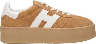 Hogan Sneakers Kamel+Wei&szlig;