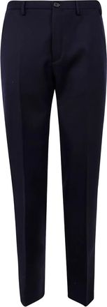 Incotex pressed-crease trousers - Blue
