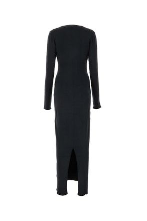Magda Butrym Grey Shell Silk. Abiti Dress