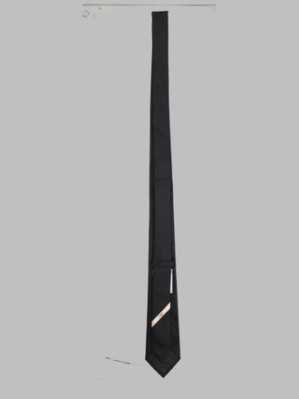 Valentino Garavani Silk Logo Necktie - Black