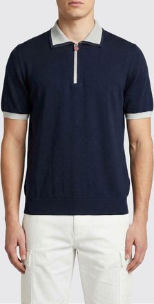 Kiton Polo in maglia di cotone Kiton