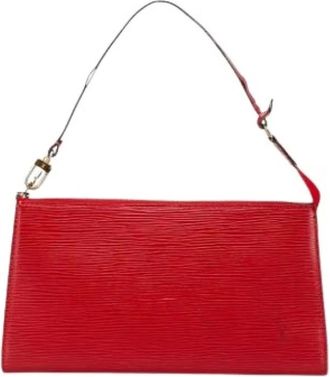 Louis Vuitton Pre-owned Shoulder Bags, female, Red, Size: ONE SIZE Pre-owned Vintage Shoulder Bag
