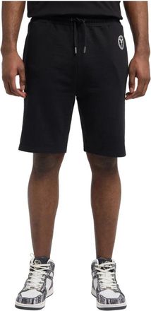 Carlo Colucci Pantaloncini Casual alla Moda - - Shorts - Uomo - Nero - S