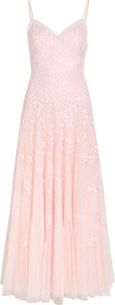 Needle & Thread Scatter Blossom Floral-embroidered Tulle Gown - Light Pink - 18 (UK18 / Xxl)