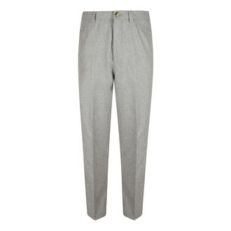 Brunello Cucinelli Brunello Cucinelli, Suit Trousers, male, Gray, Size: M Suit Trousers