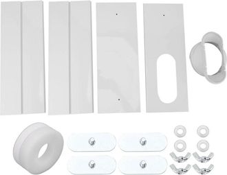 OEM Kit De Ventilaci&oacute;n De Ventana De Pvc Para Aire Acondicionado, F&aacute;cil Instalaci&oacute;n, Accesorio Universal Ajustable Sin Costuras, 4 Paneles Para 140 Cm