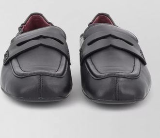 Ash leather loafers