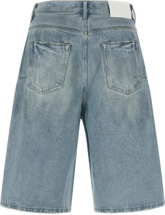 Purple P070 Bermuda Shorts - Blue