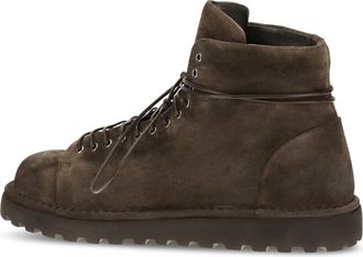 Mars&egrave;ll Mens Lace-Up Shoes Dark Brown Flat