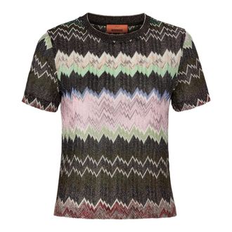 Missoni T-Shirts, female, Multicolor, Size: M Multicolour TEE