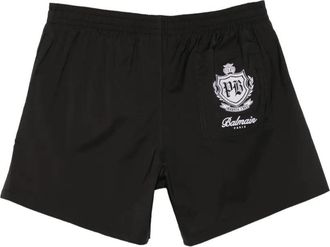 Balmain Mens Drawstring-Fastening Swim Shorts Ss26 M