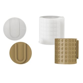 OEM Molde De Silicona Para Jarr&oacute;n De Pared Con Estampado De Puntos