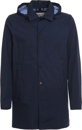 Woolrich Giacca con cappuccio - Blu