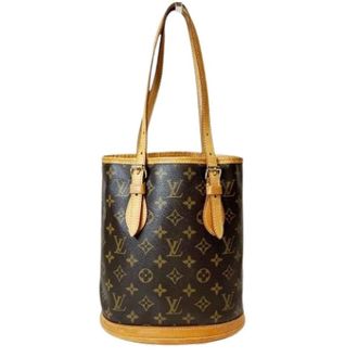 Louis Vuitton Pre-owned Bucket Bags, female, Brown, Size: ONE SIZE Pre-owned Monogram Tote Bag