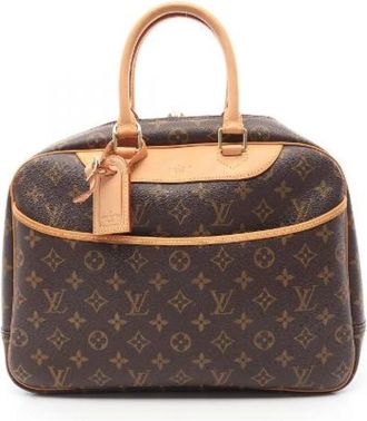 Louis Vuitton Pre-owned Handbags, female, Brown, Size: ONE SIZE Pre-owned Canvas handbags