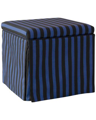 Skyline Furniture Skirted Storage Ottoman